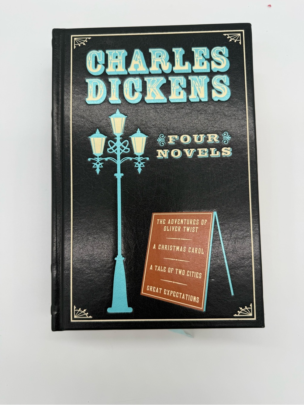Four Novels Hardcover - Black and Teal